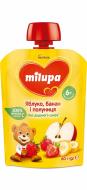 Пюре Milupa Яблоко, банан и клубника 80 г