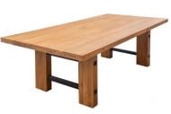Стіл обідній дубовий прямий 2400x1000x750 мм
