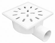 Душевой трап Water House горизонтальный D50 с пласт. решеткой 150х150 сухой затвор Душевой трап Water House горизонтальный D50 с пласт. решеткой 150х150 сухой затвор