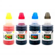 Комплект чернил MAKKON для Canon G1400/2400/3400/G4400 (4х100 мл) Makkon pigment цветной