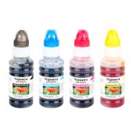 Комплект чернил MAKKON для Epson EcoTank L-1110/L-3100/L-3150 (4х70 мл) Makkon цветной