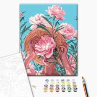 Картина по номерам Цветочное настроение 40x50 см Brushme