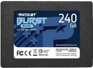 SSD-накопичувач Patriot Burst Elite 240GB 2,5" SATA QLC (PBE240GS25SSDR)