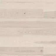 Паркетна дошка Ekoparket ясен білий односмугова 725x130x14 мм (0,65 кв.м) Blonde