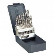 Набор сверл по металлу Proline 1-10 мм шаг 0.5 мм (угол заточки 135°) 19 шт. 77219