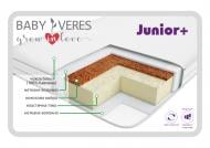 Матрац безпружинний Junior+ Baby Veres 160x80 см