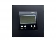 Терморегулятор одноклавишный Efapel Quadro без подсветки черный матовый 4623212 SPM