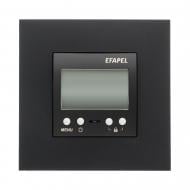 Терморегулятор Efapel Quadro черный матовый Терморегулятор Efapel Quadro черный матовый
