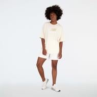 Футболка New Balance ESSENTIALS STACKED LOGO WT31519TCM р.XS бежевый