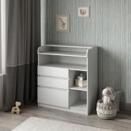 Комод сповивальний Sofia Style з відкидним пеленатором 970x900x450 мм білий КПР3-01