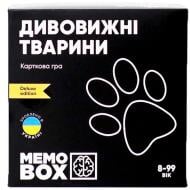 Гра карткова JoyBand Настільна гра JOYBAND MEMOBOX DELUX Дивовижні тварини MBD106