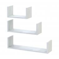 Комплект полок Doros Фил 300x150x150 мм белое дерево