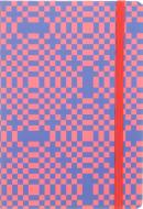 Блокнот Калейдоскоп розовый 21х14,5 см Mikirei