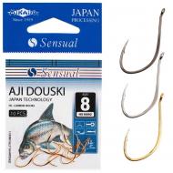 Крючки Mikado Sensual Aji Douski (ушко) (gold) №4 10 шт. Крючки Mikado Sensual Aji Douski (ушко) (gold) №4 10 шт.