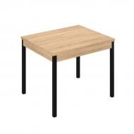 Стол-трансформер ART IN HEAD Флинт 900(1200)x600x750мм дуб артизан/черный