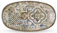 Блюдо овальне Wilmax Vintage Mosaic Graphics 20x11 см WL-671342 / A