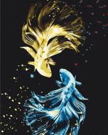 Картина за номерами Рибки з золотом BS53012 40x50 см Brushme Картина за номерами Рибки з золотом BS53012 40x50 см Brushme