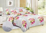 Комплект постельного белья семейный xtl142137 серый Zastelli