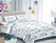 Комплект постільної білизни сімейний F12369 чорний Zastelli Комплект постільної білизни сімейний F12369 чорний Zastelli