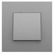 Кнопка дзвінка кнопковий одноклавішний Efapel Quadro без підсвітки алюміній 4615112 SAL Кнопка дзвінка кнопковий одноклавішний Efapel Quadro без підсвітки алюміній 4615112 SAL