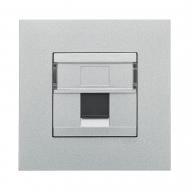 Розетка компьютерная Efapel Quadro IP20 алюминий 4697112 SAL
