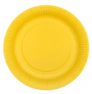 Тарелка бумажная Silken 18 см желтая 10 шт.