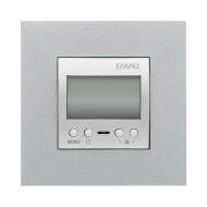 Терморегулятор Efapel Quadro алюминий Терморегулятор Efapel Quadro алюминий