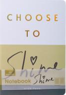 Блокнот Choose to 21х14,5 см Mikirei Блокнот Choose to 21х14,5 см Mikirei