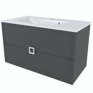 Тумба подвесная Сансервіс Женева 100 сер.мат. Элит-100