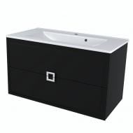 Тумба подвесная Сансервіс Женева 100 чер.мат. Элит-100