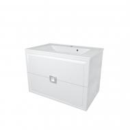 Тумба подвесная Сансервіс Женева 80 белая Элит-80