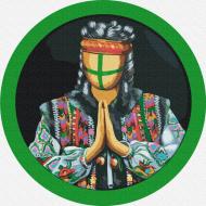 Картина по номерам Молимся за Украину ©Valeriya Makarenko RC00037L 40x40 см Brushme