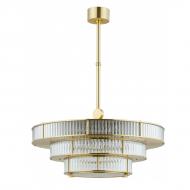 Люстра потолочная KUTEK LAVONE 10xE14 золото/латунь/бронза