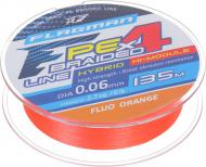 Шнур Flagman PE Hybrid F4 FluoOrange 135м 0,06мм 2,7кг