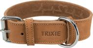Ошейник Trixie для собак кожаный Rustic M 38-47 см/40 мм коричневый