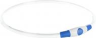 Ошейник Trixie с подсветкой Flash USB L-XL 65 см/8 мм синий