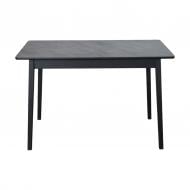 Стол раскладной Спейс 1200(1600)x750x750мм черный/черный