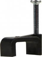 Скоба плоска АСКОУКРЕМ CHF-12 мм чорний