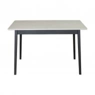Стол раскладной Спейс 1200(1600)x750x750мм бежевый/черный Стол раскладной Спейс 1200(1600)x750x750мм бежевый/черный