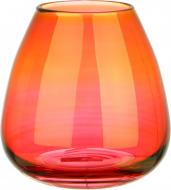 Ваза стеклянная Wrzesniak Glassworks Luster 15х15 см 15 см красная 17-10270