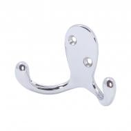 Крючок мебельный  Larvij LK0202CH хром