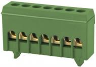 Нульова шина з ізолятором на DIN-рейку E.NEXT e.bsi.pro.1.7 p0650017