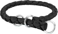 Ошейник Trixie удавка для собак Cavo M: 39-45 см/12 мм черный