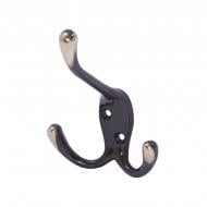 Крючок мебельный  Larvij LK0301AB античная латунь