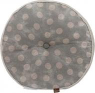 Подушка декоративная Allure Горох 40x40 см серый Прованс