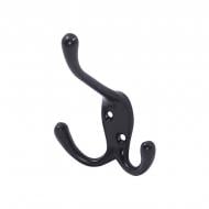 Крючок мебельный  Larvij LK0301BL черный