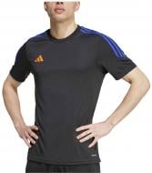 Футболка Adidas Tiro 23 Club Training Jersey JE6083 р.XL чорний