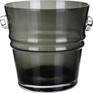 Ваза стеклянная Wrzesniak Glassworks Баскет 24х24.8 см 24 см серая 27-1661B