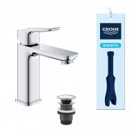 Смеситель для умывальника Grohe QuickFix Dice ES M-Size 1018360000 с донным клапаном