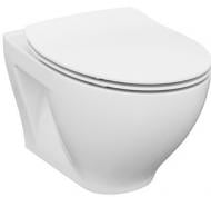 Унитаз подвесной Cersanit MODUO 934 CleanOn с дюропластовым сиденьем Slim